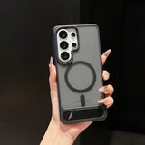 Invisible Magnetic Kickstand Case for Samsung