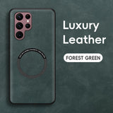 Magnetic Leather Case for Samsung Galaxy