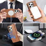 Shockproof Magnetic Removable Card Holder Case for iphone