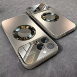 Full‑Cover Matte Magnetic Shockproof Case for iphone