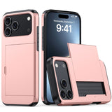 Shockproof Slide Card Holder Case for iphone