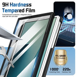 Full‑Cover Flip Case with Lens Stand Wrist Strap, Shell‑Film Integrated for Samsung Z Fold