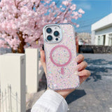 Glitter Magnetic Full‑Cover Shockproof Case for iphone