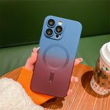 Gradient Magnetic Full Coverage Case for iphone