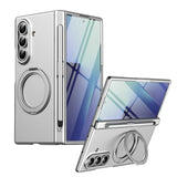 Magnetic Rotating Kickstand Full Hinge Case with  Pen Slot for Samsung