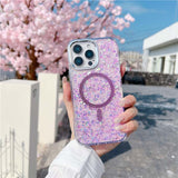 Glitter Magnetic Full‑Cover Shockproof Case for iphone