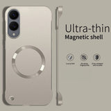 Matte Metal Thin Frameless Magnetic Case  for Samsung
