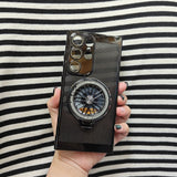 Ultra‑Slim Electroplated Honeycomb Cooling Gyro Stand Case for Samsung