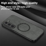 Magnetic Leather Case for Samsung Galaxy