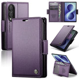 Leather Flip Wallet Stand Case for Samsung Z Fold