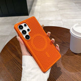 Honeycomb Heat Dissipation Magnetic Case for Samsung