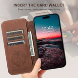Magnetic Wallet Leather Case for iphone