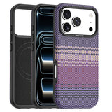 Magnetic Stripe Kevlar Texture Case for iphone