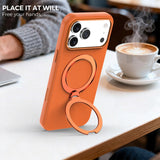 Tech Fabric Magnetic Rotating Stand Case for iphone