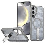 Honeycomb Cooling Magnetic Kickstand Case for Samsung