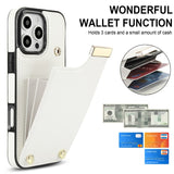 Shockproof Leather Case With Accordion Card Slot for iphone