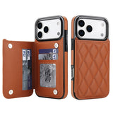 Leather Card Slot Case with Stand for iphone
