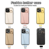 Shockproof Crossbody Wallet Stand Leather Case for iphone