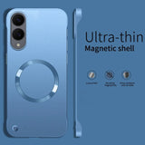 Matte Metal Thin Frameless Magnetic Case  for Samsung