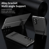 Full‑Cover Leather Flip Case with Stand for Samsung Z Fold