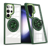 Magnetic Transparent Rotating Stand Case for Samsung