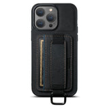Leather Card Holder Stand Case for iphone