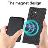 Anti-Drop Magnetic Card Holder Case for Samsung