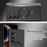 Soft Matte Magnetic Case for Samsung