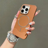 Magnetic Anti-Drop Strip Textured Case for iphone
