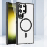 Clear Shockproof Magnetic Case for Samsung