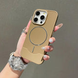 Magnetic Anti-Drop Strip Textured Case for iphone