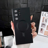 Luxury Soft TPU Magnetic Case for Samsung