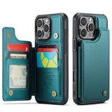 Magnetic Leather Wallet Case for iphone