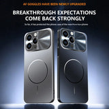 Magnetic Large Window Cell Case for iphone