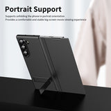 Full‑Cover Leather Flip Case with Stand for Samsung Z Fold