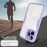 Clear Full‑Coverage Shockproof All‑in‑One Shell‑Film Case for iphone