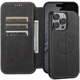 Magnetic Wallet Leather Case for iphone