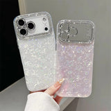 Glitter Shell Pattern Love Case for iphone