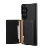 Shockproof Lychee Grain Leather Kickstand Case for Samsung