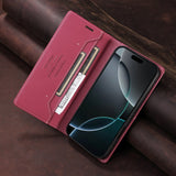 Shockproof Leather Flip Wallet Phone Case for Samsung