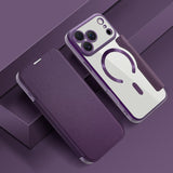 Magnetic Flip Shockproof Kickstand Case for iphone