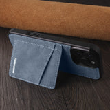 Leather Shockproof Card Holder Kickstand Case for iphone