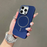 Magnetic Anti-Drop Strip Textured Case for iphone