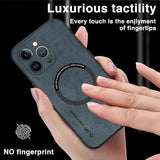Magnetic Leather Case for iphone