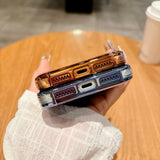 Glitter Gradient Resin Diamond Case for iphone