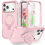 Magnetic Shockproof Matte All‑in‑One Case With stand for iphone