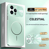 Magnetic Large Window Cell Case for iphone