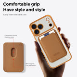 Anti-Drop Magnetic Card Holder Case for iphone