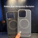 Magnetic Hollow Cooling Kickstand Case for iphone