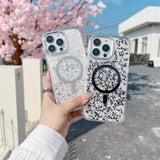 Glitter Magnetic Full‑Cover Shockproof Case for iphone